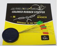 Anglerfish Stick Rubber Stopper Mix Color M (9 шт)