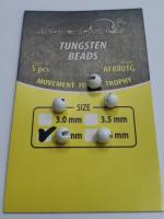 Anglerfish Tungsten Beads 3,0 mm White Glow (Белый)