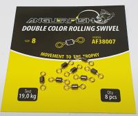 Anglerfish Double Color Rolling Swivel №10