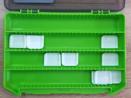 Anglerfish Tackle Box Green 205x145x25 мм