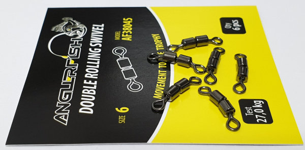 Anglerfish Double Rolling Swivel №10