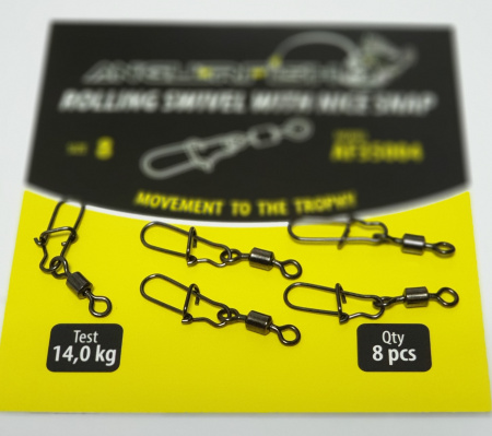 Anglerfish Rolling swivel with nice snap №10