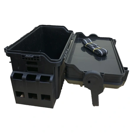 Anglerfish TroutBox 7070N Black/Green Ящик для снастей (434 x 233 x 280 мм)