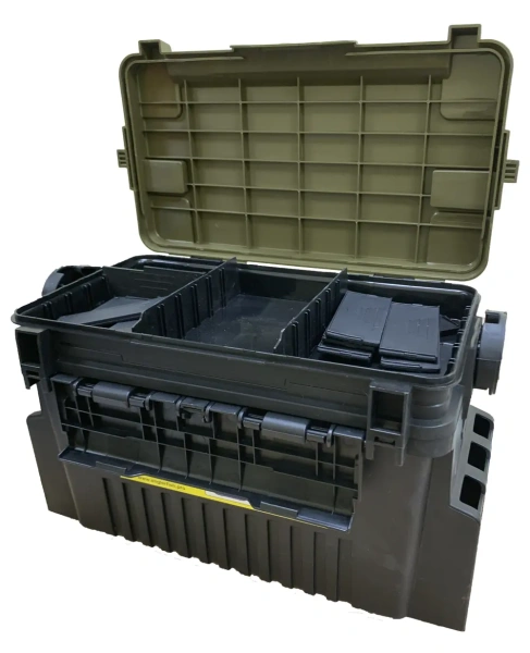 Anglerfish TroutBox 7070N Black/Green Ящик для снастей (434 x 233 x 280 мм)